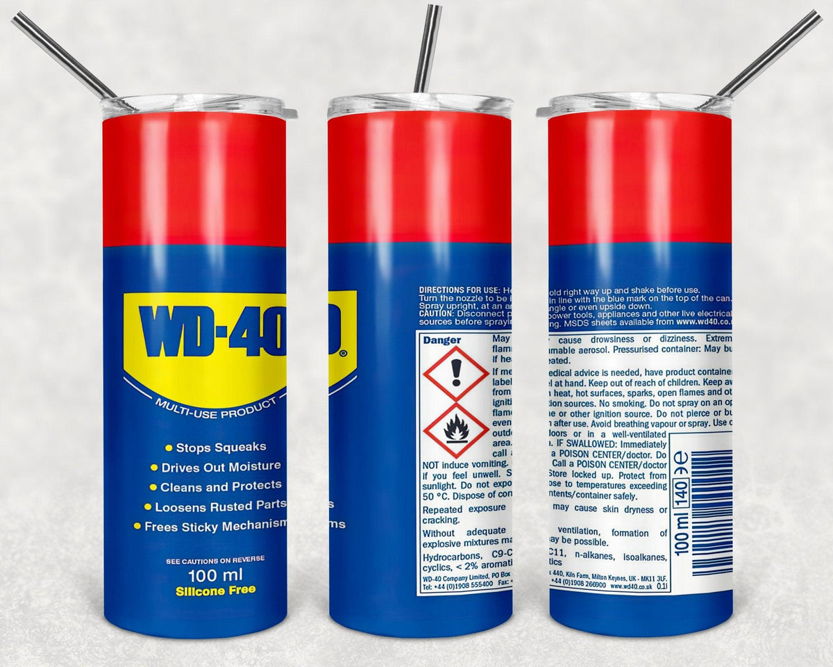 WD40 Tumbler - Sublimated Men's Tumbler