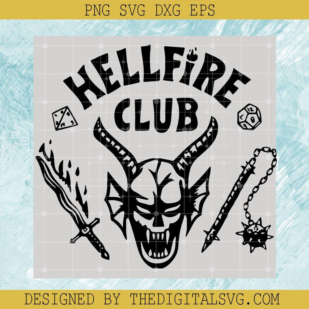 Stranger Things Hellfire Club Toddler T-Shirt- Black / 2T, image size:1000x1000