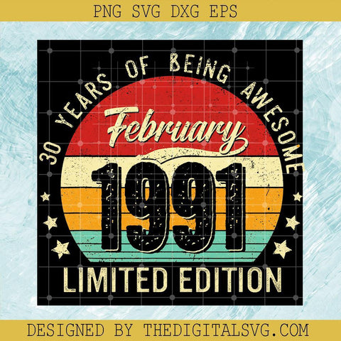 39 Years of Being Awesome January 1982 Limited  Edition Svg, Birthday 39th Svg, 39 Yeahrs of being Awesome Svg