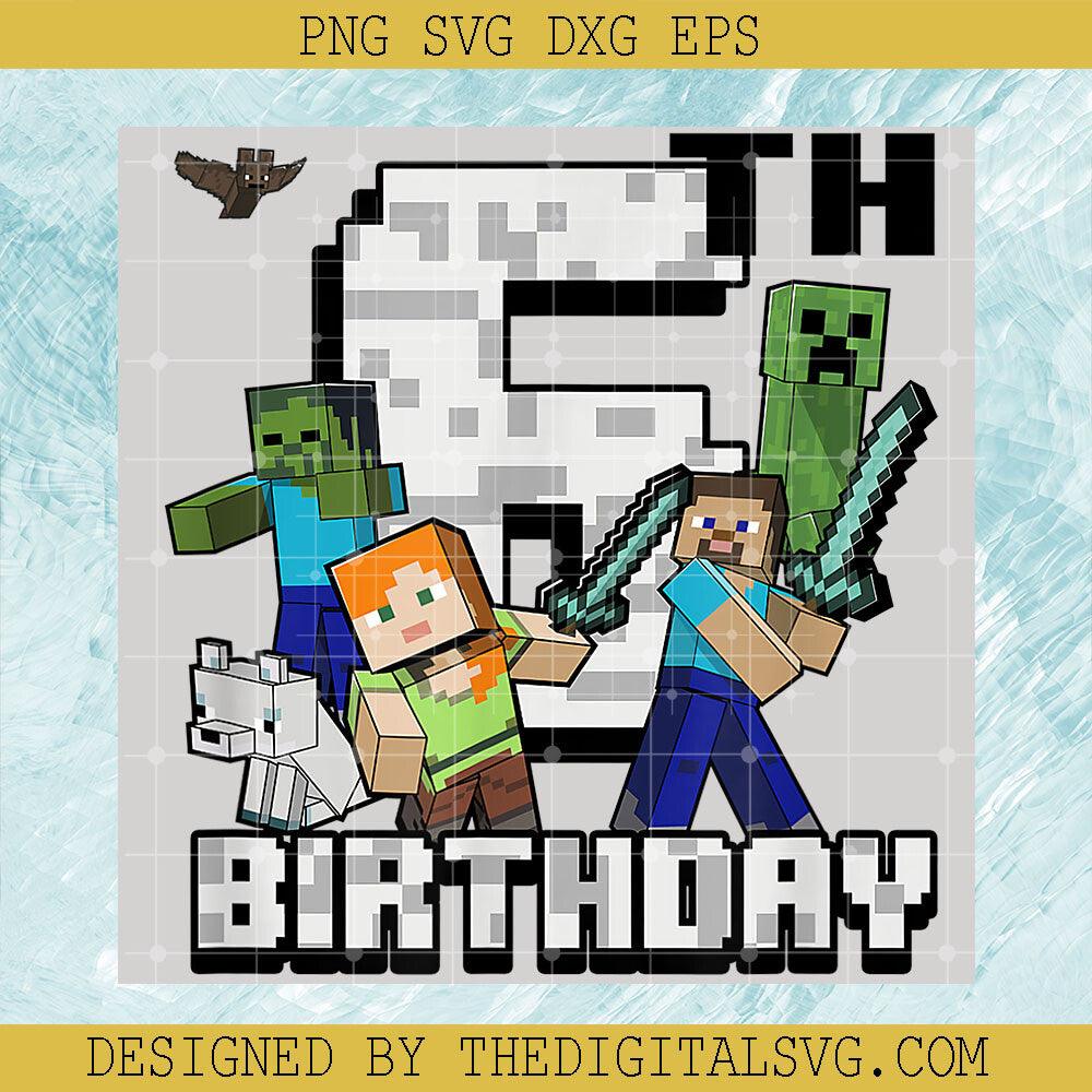 Skinny 20 oz.: Minecraft Sublimation design