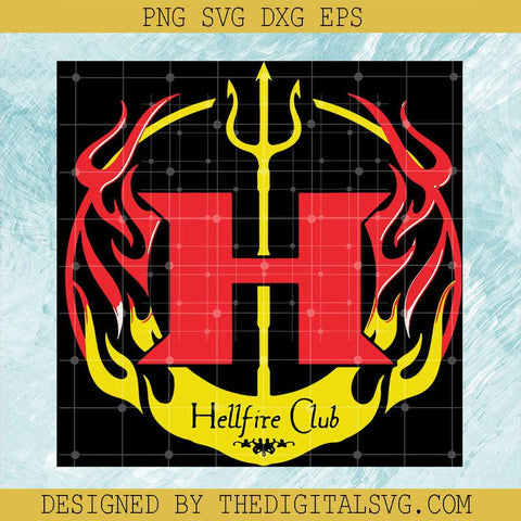 Hellfire Club Svg,Stranger Things Netflix Svg, Stranger Things Svg - TheDigitalSVG