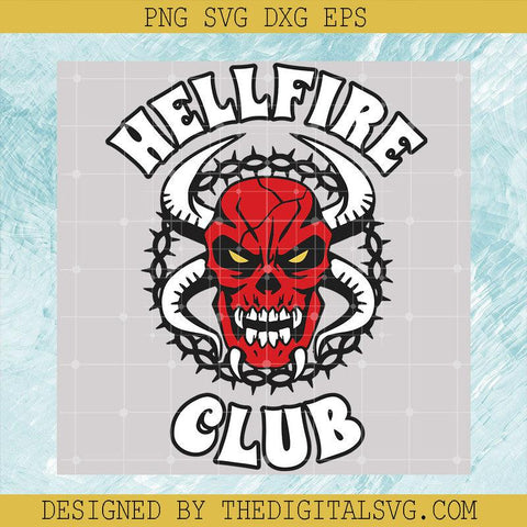 Hellfire Club Log,Stranger Things Netflix Svg, Stranger Things Svg - TheDigitalSVG