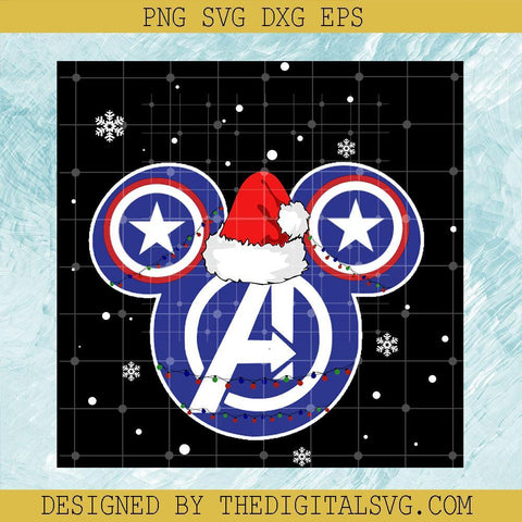 Christmas Svg, Disney Mickey Svg, Captain America Svg - TheDigitalSVG
