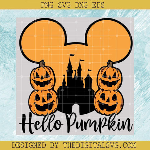Hello Pumpkin Svg, Disney Svg, Halloween Svg - TheDigitalSVG