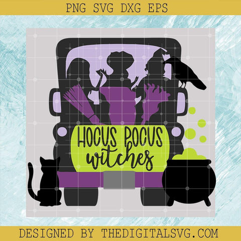 Hocus Pocus Witches Svg, Hocus Pocus Svg, Halloween Svg - TheDigitalSVG