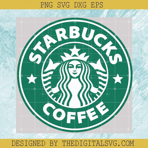 Starbucks Coffee Logo SVG, Starbucks SVG, Coffee Logo SVG