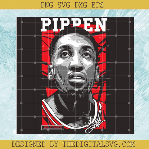 #Pippen NBA SVG, The Last Dance SVG, NBA SVG - TheDigitalSVG