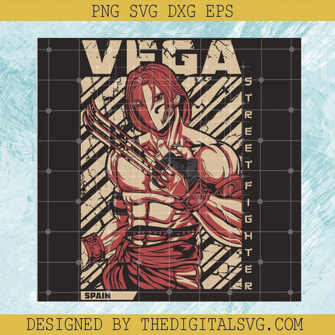 #VEGA SVG, Street Fighter SVG, VEGA Spain SVG - TheDigitalSVG