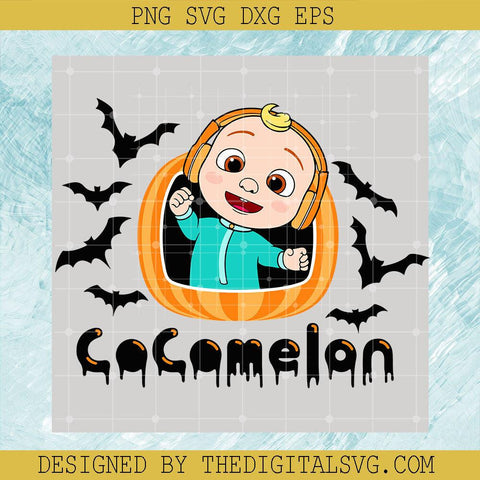 Cocomelon Halloween SVG For Cricut, Happy Halloween SVG, Kids Halloween SVG - TheDigitalSVG