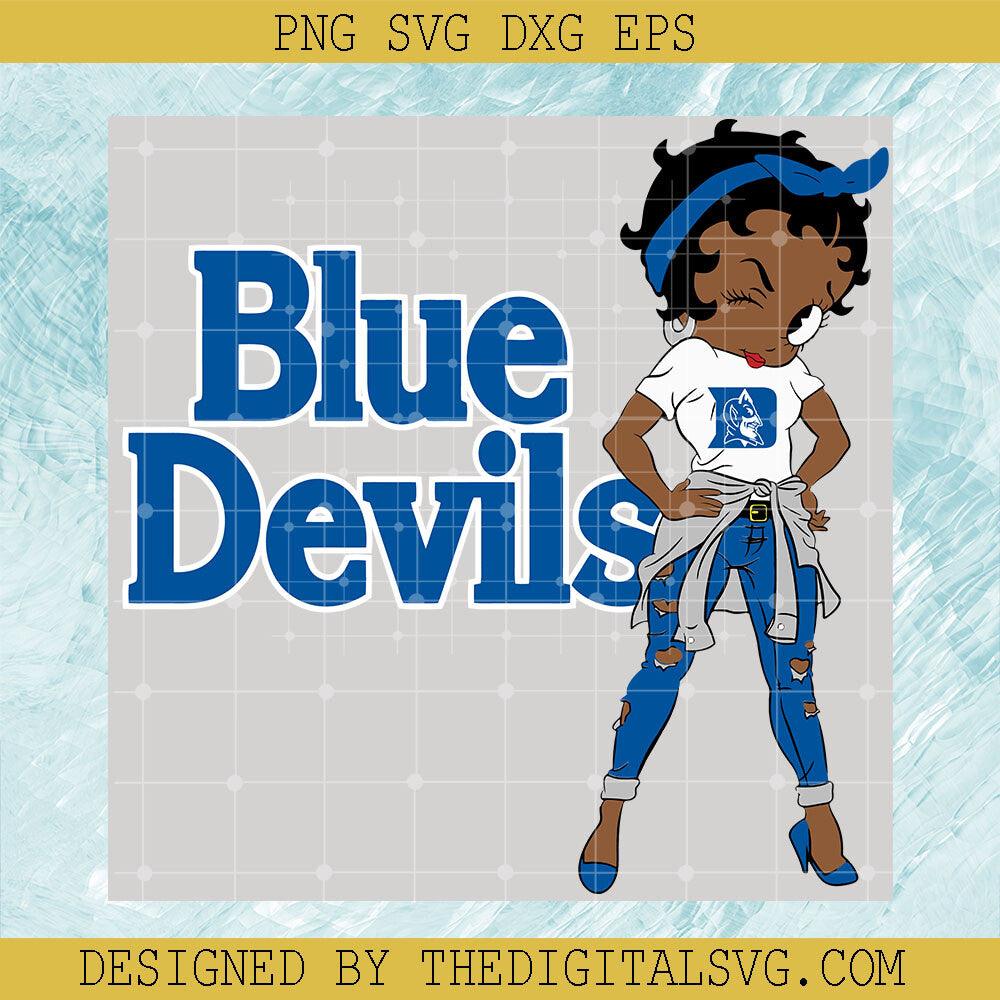 Duke Blue Devil SVG, Football Team Logo SVG, Devils Basketball Logo SVG - TheDigitalSVG