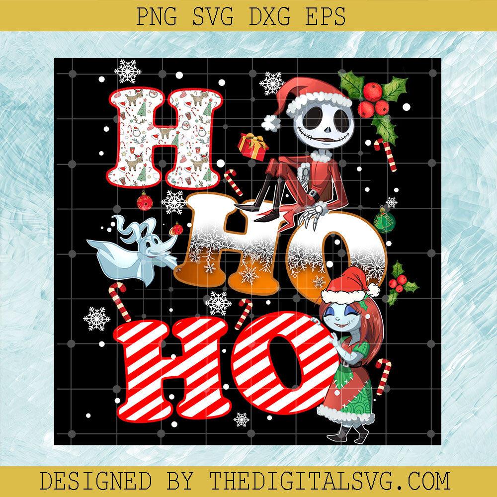 Ghost Hohoho Merry Christmas PNG, Christmas Santa Claus Girl PNG, Disney Ghost PNG - TheDigitalSVG