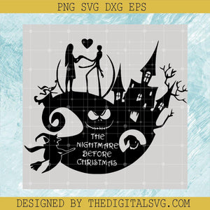 Jack Skellington SVG, The Nightmare Before Christmas SVG, Jack Love Sally SVG - TheDigitalSVG