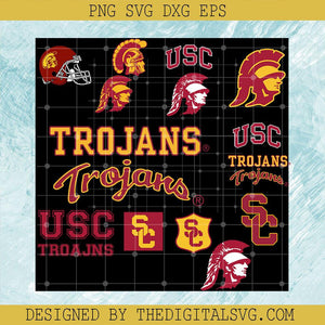 USC Trojans 05 SVG, NFL Trojans Ncaa Football SVG, Trojans Football SVG - TheDigitalSVG