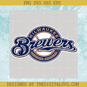 Milwaukee Brewers SVG, Baseball Sports SVG, Milwaukee Brewers Logo SVG - TheDigitalSVG