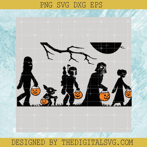 Star Wars Surprise Halloween SVG, Halloween Star Wars SVG, Star Wars Pumpkin Halloween SVG - TheDigitalSVG