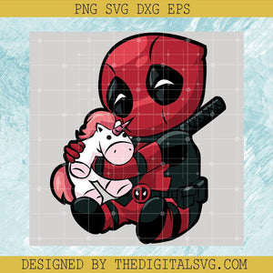 Deadpool Chibi SVG, Deadpool SVG, Marvel Superhero SVG - TheDigitalSVG