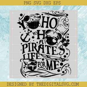 Disney Pirates SVG, Mickey and Minnie Pirate SVG, Yo Ho Yo Ho A Pirate's Life For Me SVG - TheDigitalSVG