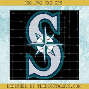 Seattle Mariners SVG, Seattle Mariners Logo SVG, MLB Baseball SVG - TheDigitalSVG