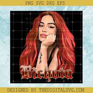 Bichota 1800 Jodete PNG, Karol G Red Hair PNG, La Bichota PNG - TheDigitalSVG