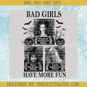 Bad Girls Have More Fun PNG Sublimation, Hocus Pocus Halloween PNG, Bad Girl Halloween PNG - TheDigitalSVG