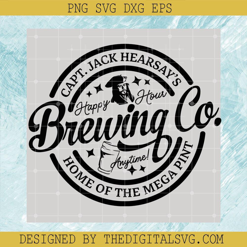 Johnny Deep SVG Files, Captain Jack Hearsay's Brewing Company SVG, Mega Pint SVG - TheDigitalSVG