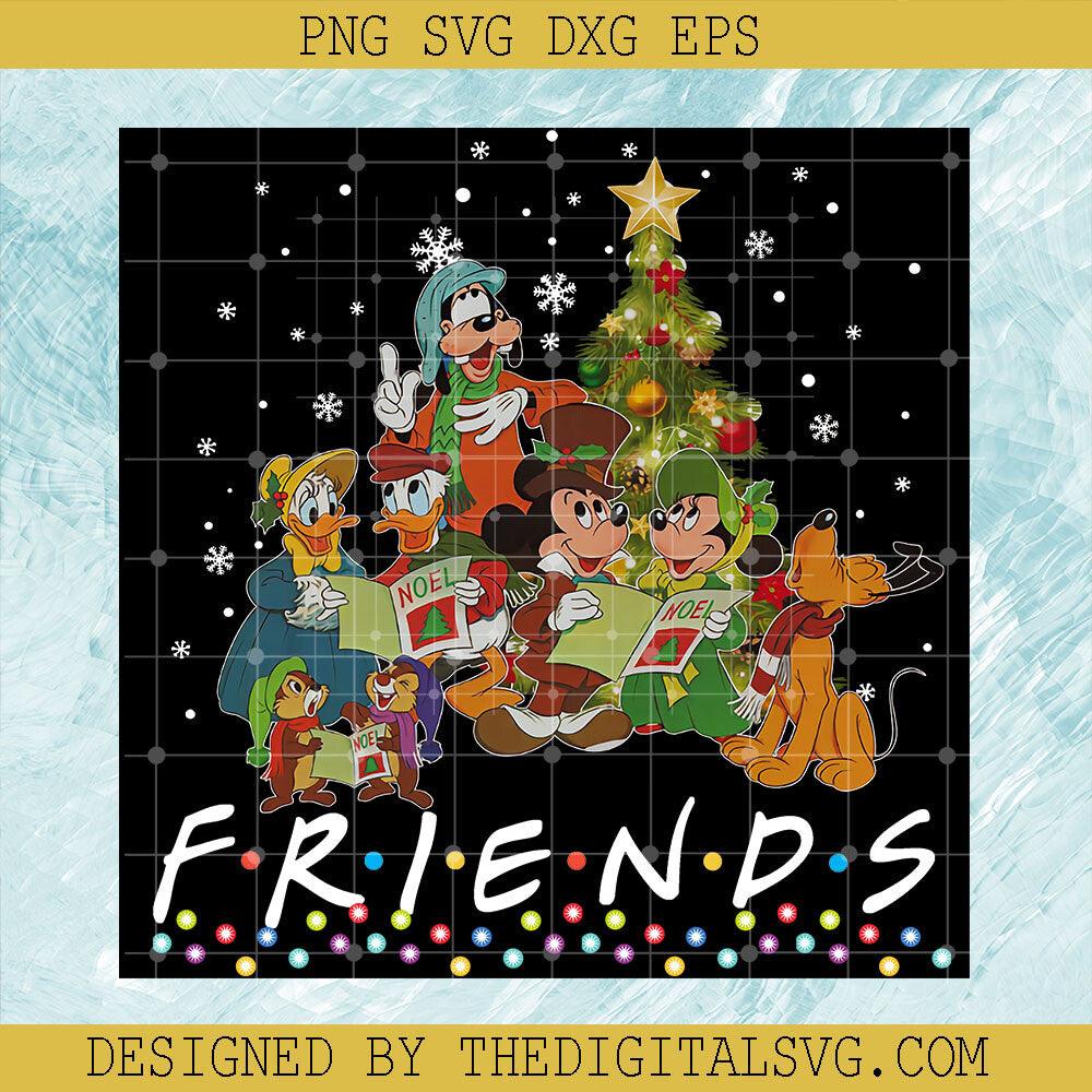 Disney Christmas PNG, Mickey And Friends PNG, Snow Flakes PNG - TheDigitalSVG