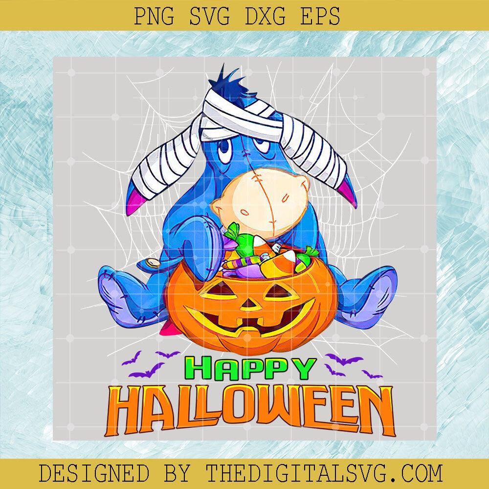 Disney Eeyore Witch Halloween PNG, Happy Halloween Sublimation PNG, Halloween Siperweb Party PNG - TheDigitalSVG