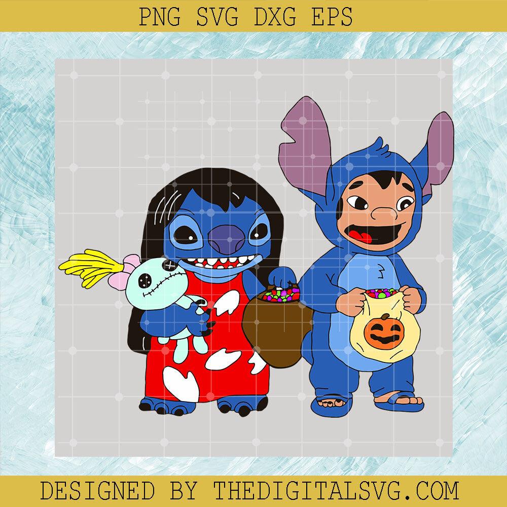 Lilo And Stitch Halloween SVG, Stitch Shirt Lilo Scrump SVG, Stitch Halloween SVG - TheDigitalSVG