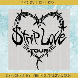 Karol G Strip Love Tour SVG, Karol G Las Bichotas SVG, Iloran Mamii SVG - TheDigitalSVG