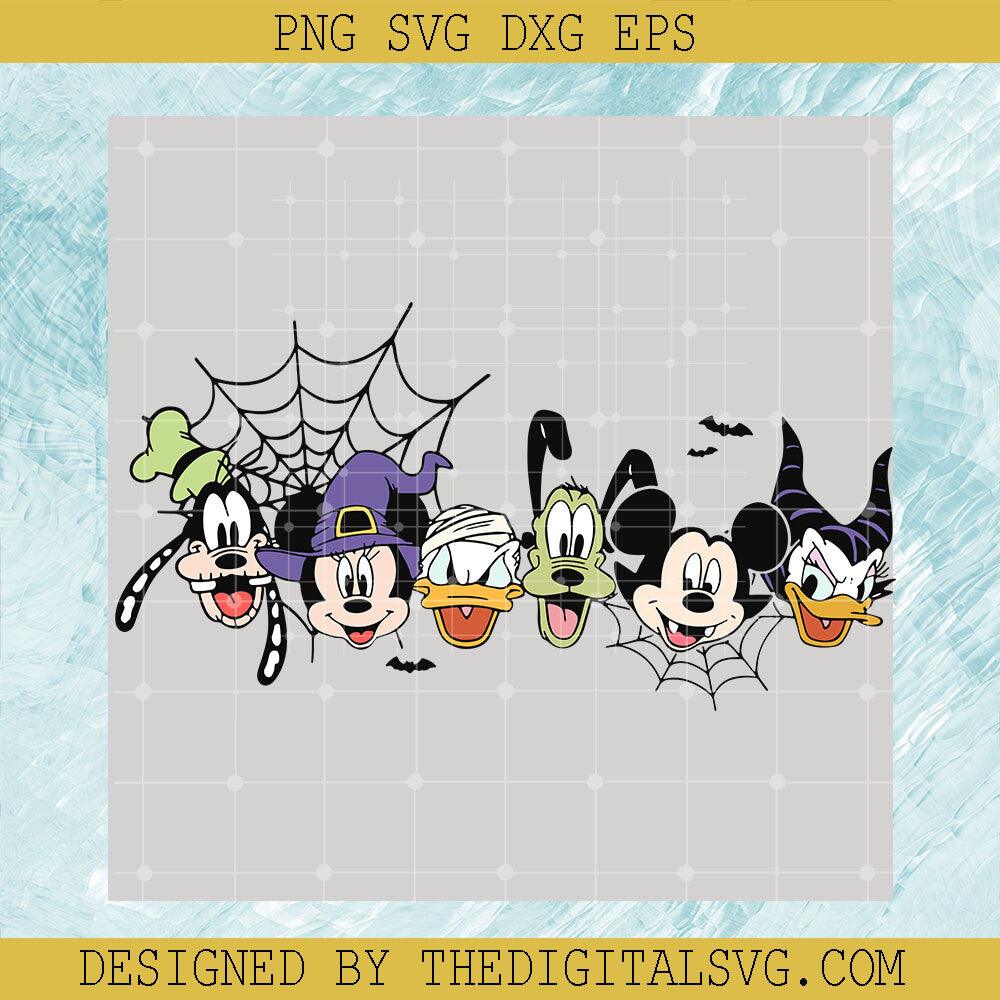 Disney Halloween Costume SVG, Characters Disney Halloween SVG, Face Disney Halloween SVG - TheDigitalSVG