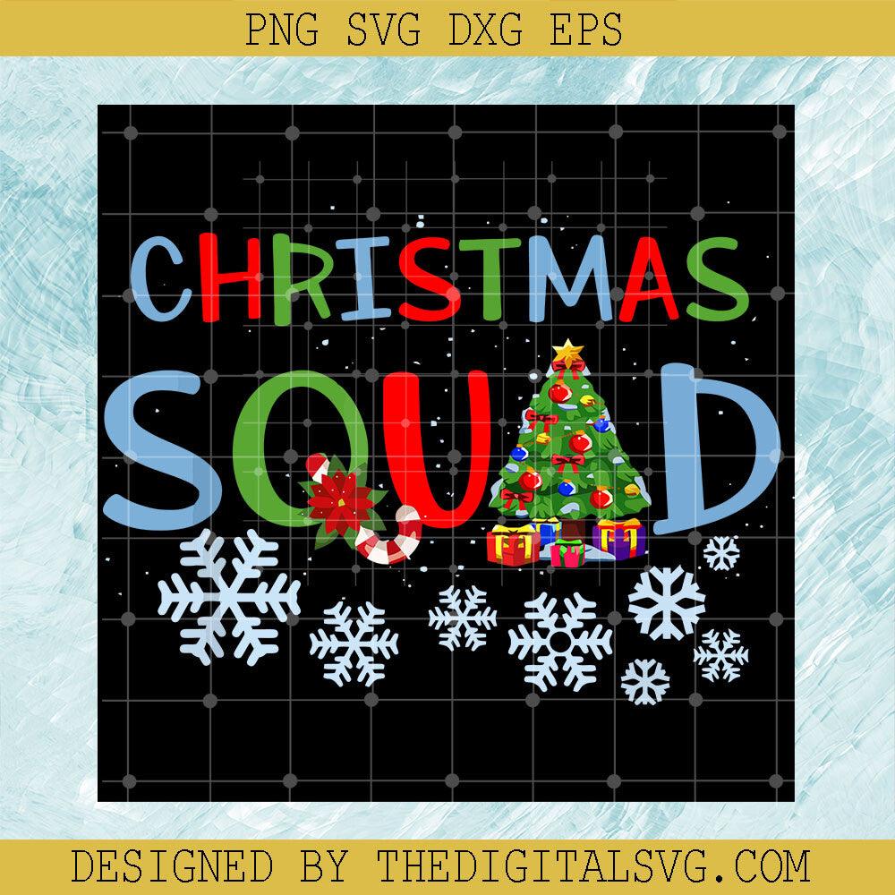 Christmas Squad Decoration Xmas SVG, Santa Hat SVG, Funny Family Christmas SVG - TheDigitalSVG