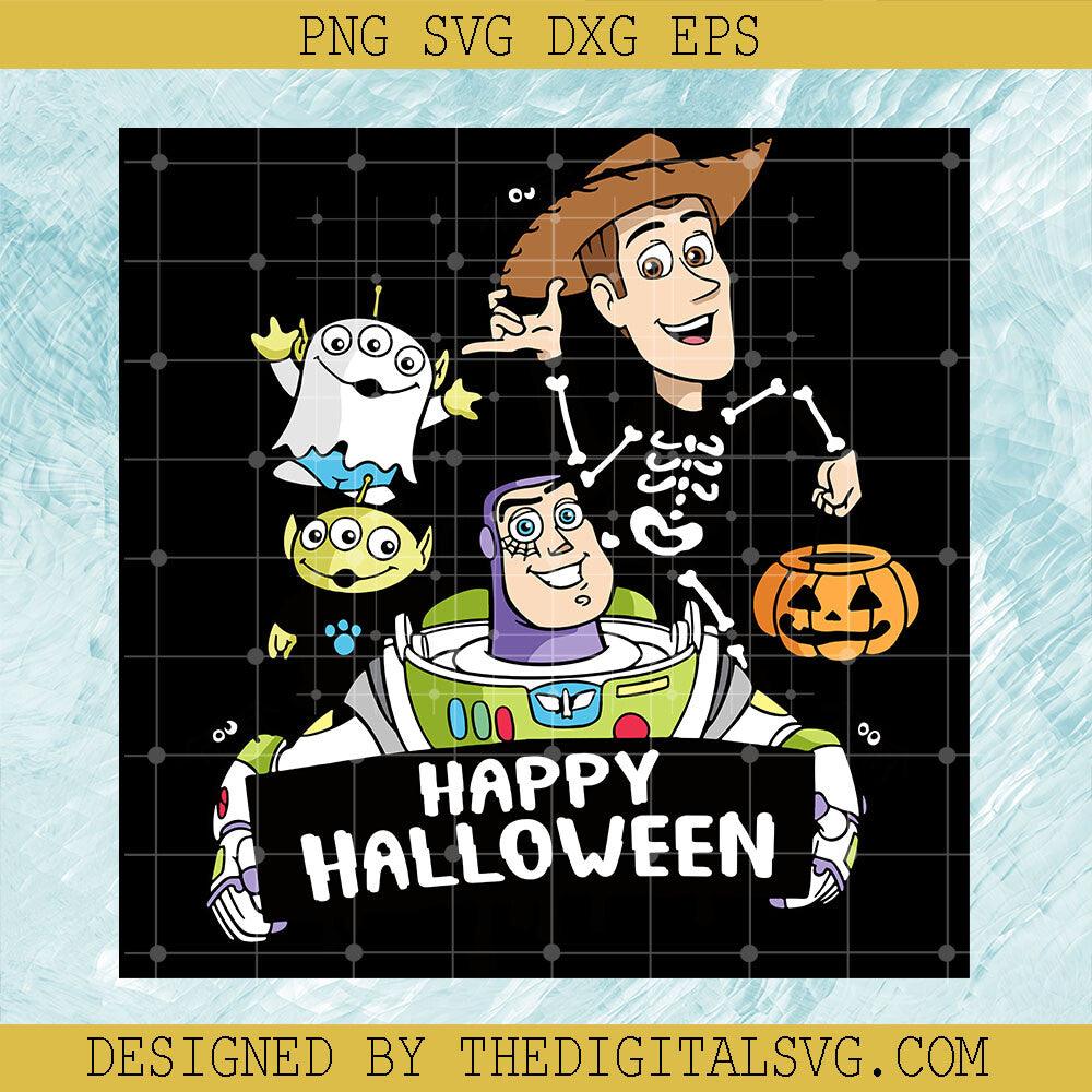 Toy Story Halloween SVG, Disneyland Halloween SVG, Happy Halloween Party SVG - TheDigitalSVG