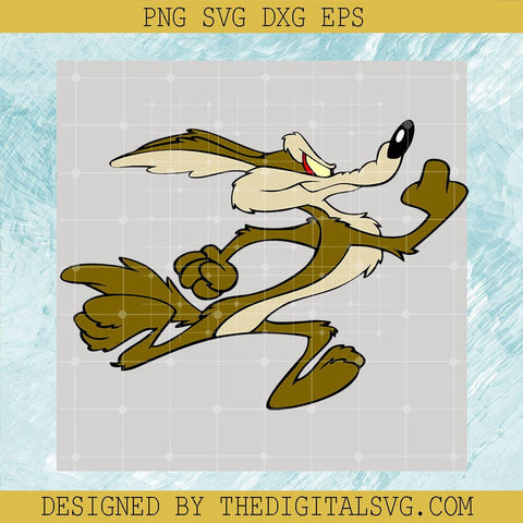Wile E. Coyote Running 2 SVG, Fictional Character SVG, Disney SVG - TheDigitalSVG