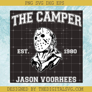 The Camper Est 1980 Jason Voorhees SVG, Halloween SVG, Jason Horror Halloween SVG - TheDigitalSVG