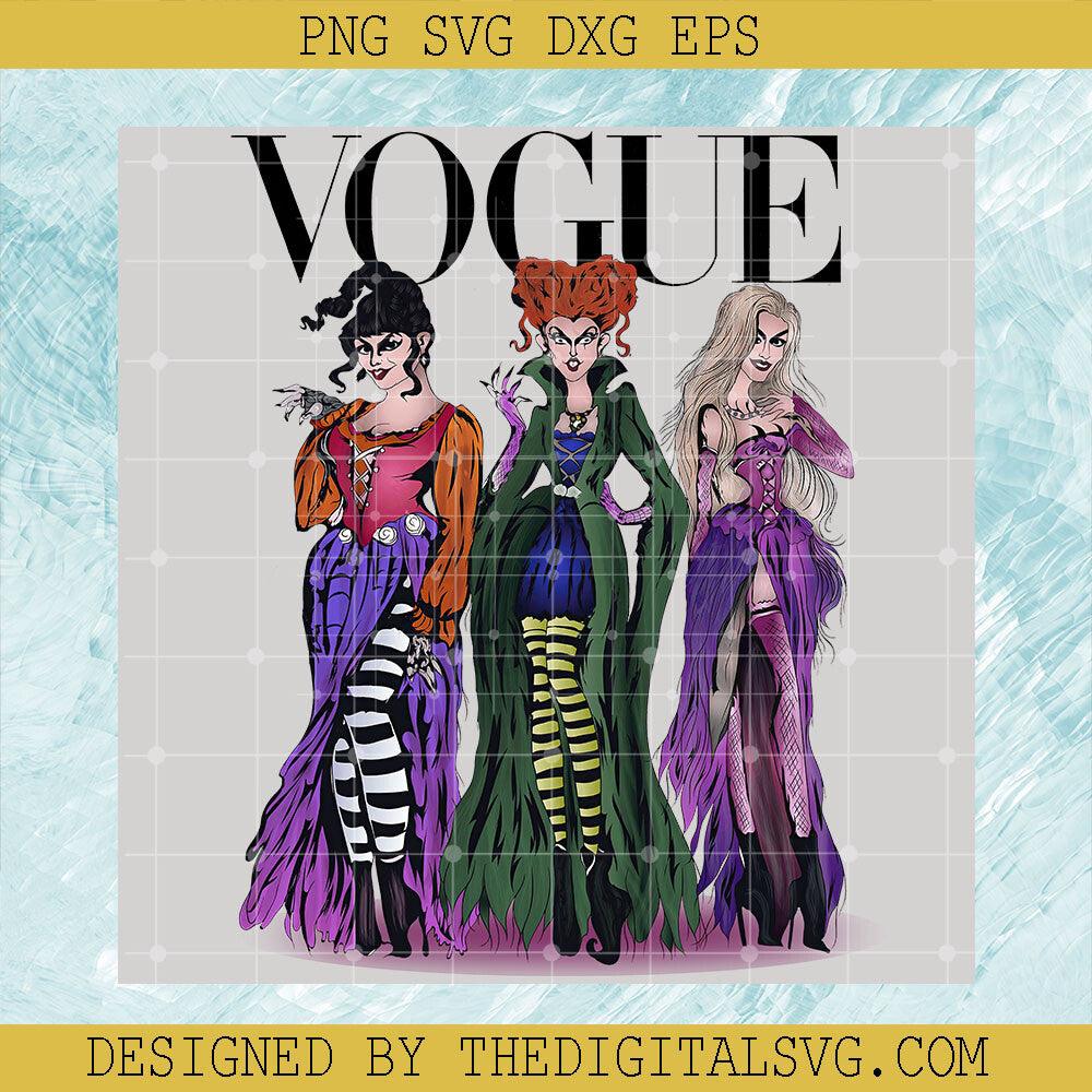 Sanderson Sisters Vogue PNG, Hocus Pocus PNG, Vogue Halloween PNG, Funny Halloween PNG - TheDigitalSVG