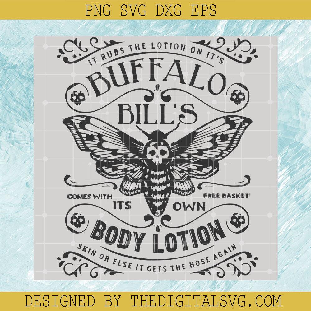 Buffalo Bill's Lotion Vintage SVG, Label Horror Movie SVG, Hannibal Silence Of The Lambs Fan SVG - TheDigitalSVG