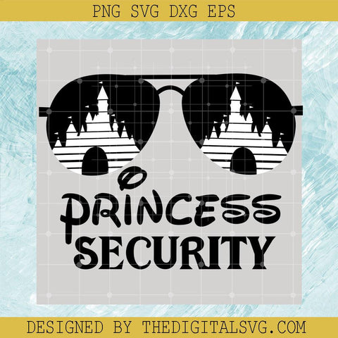 Disney Princess Security SVG - TheDigitalSVG