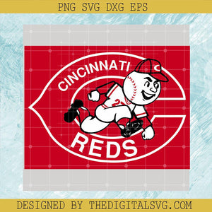 Cincinnati Reds SVG, MLB Logo Cincinnati Reds SVG, Baseball Team SVG - TheDigitalSVG