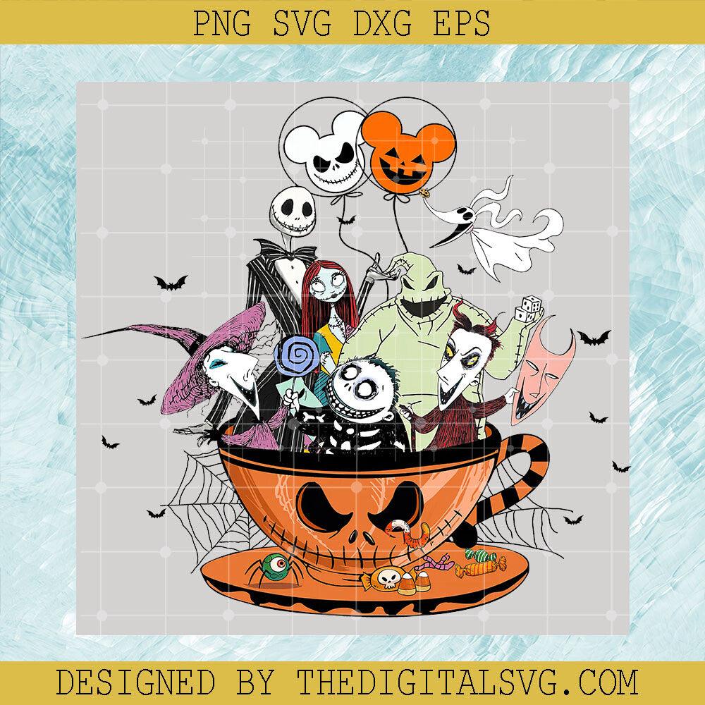 Nightmare Before Christmas Coffee PNG, Coffee Jack Skellington Halloween PNG, Halloween PNG Sublimation - TheDigitalSVG