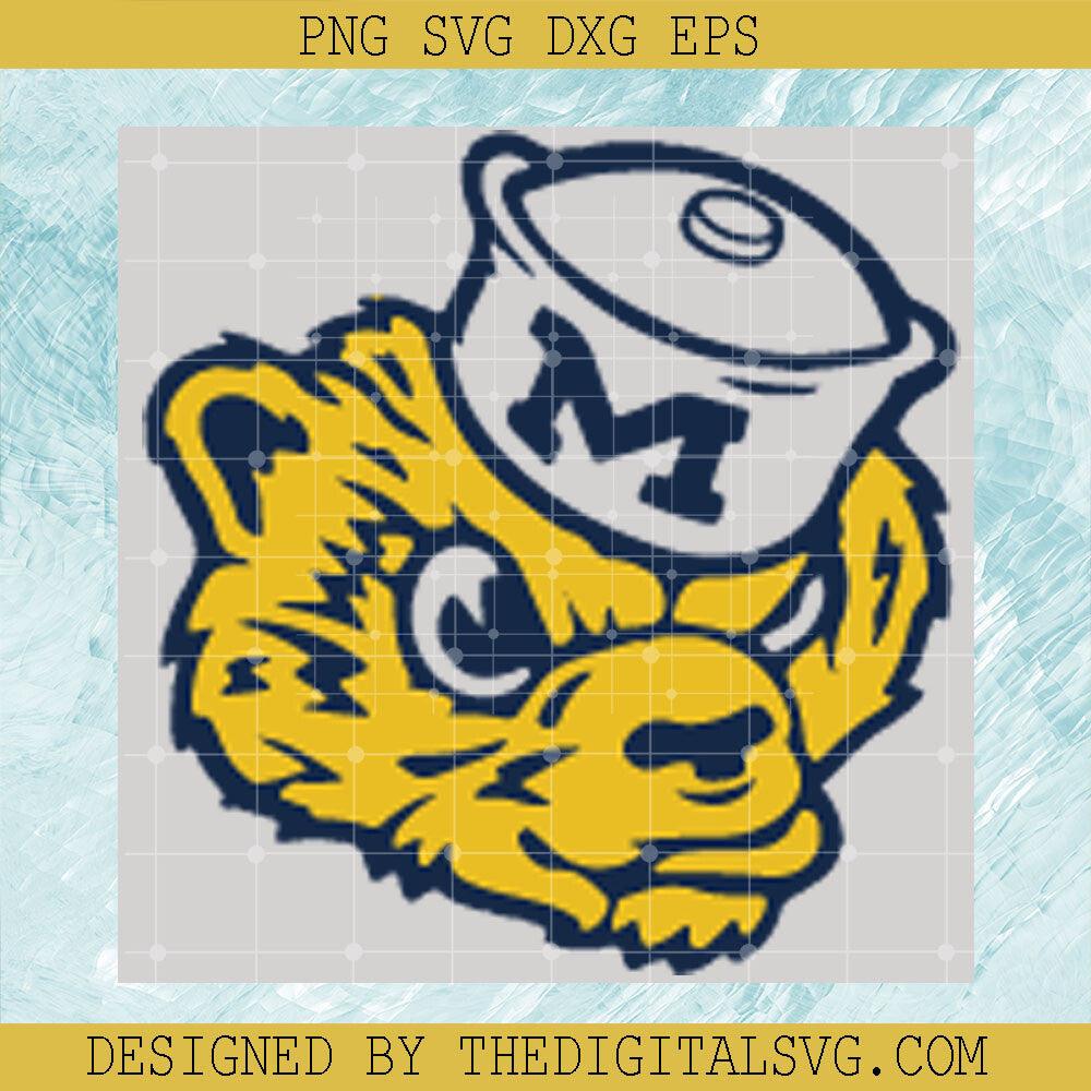 Michigan Wolverines SVG, Logo Michigan SVG, College Sports SVG - TheDigitalSVG