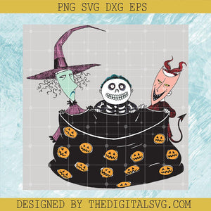 Lock Shock and Barrel PNG, Halloween PNG, Nightmare Before Christmas PNG - TheDigitalSVG