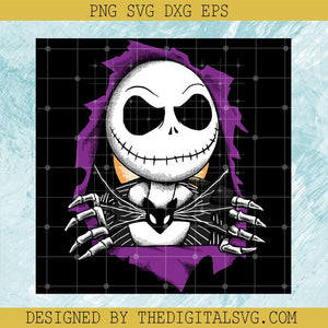 Jack Skellington SVG, Disney Halloween Movies SVG, Bone Skeleton Jack SVG - TheDigitalSVG