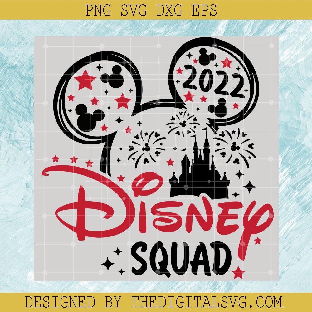 Mickey Mouse Squad SVG, Birthday Boy Print SVG, Mouse Ears 2022 Squad SVG - TheDigitalSVG