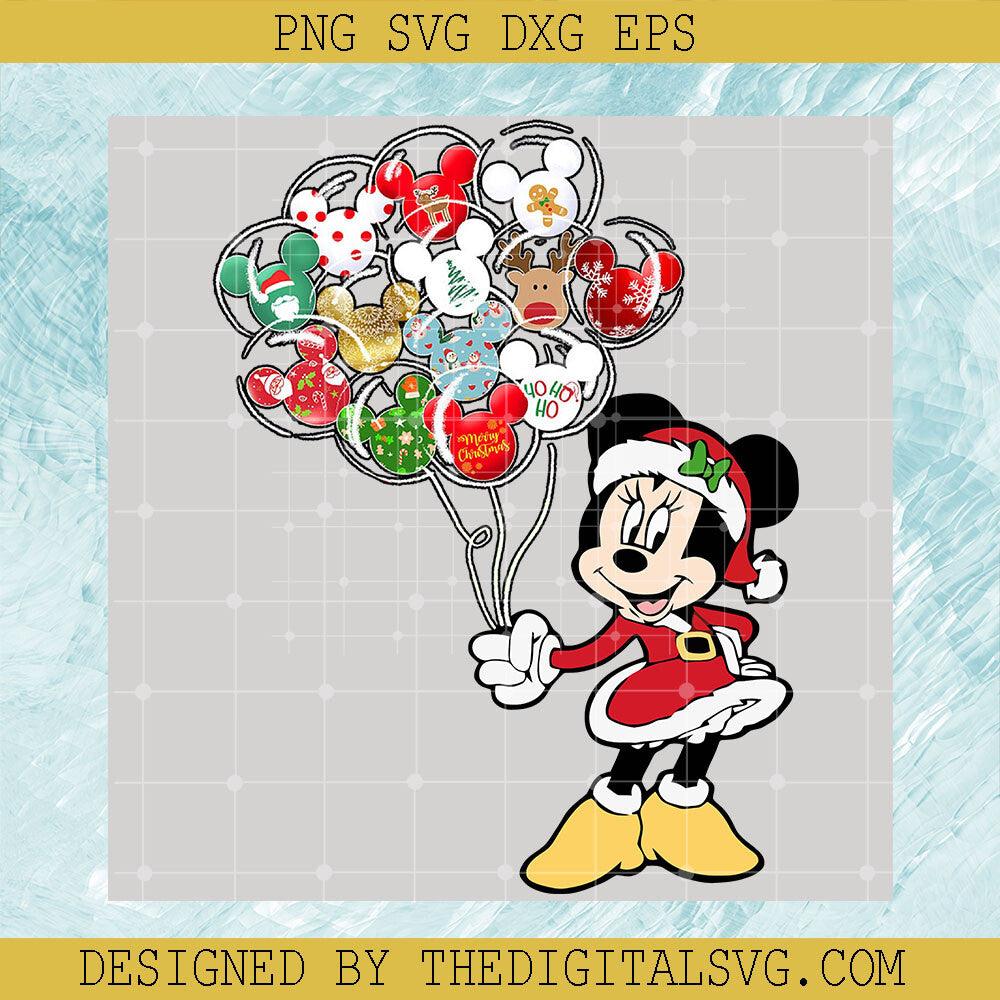 Santa Minnie SVG, Minnie Mouse Christmas SVG, Disney Christmas SVG - TheDigitalSVG