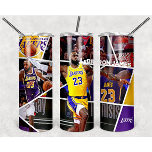 LeBron James Los Angles Lakers NBA 2020 PNG, 20oz Skinny Tumbler Design, Sublimation Designs PNG File, Full Tumbler Wrap PNG Digital File - TheDigitalSVG