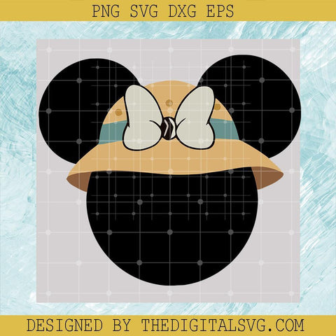 Safari Hats Disney Minnie Animal Kingdom Family Svg, Disney Mickey Minnie Svg, Disney Svg - TheDigitalSVG