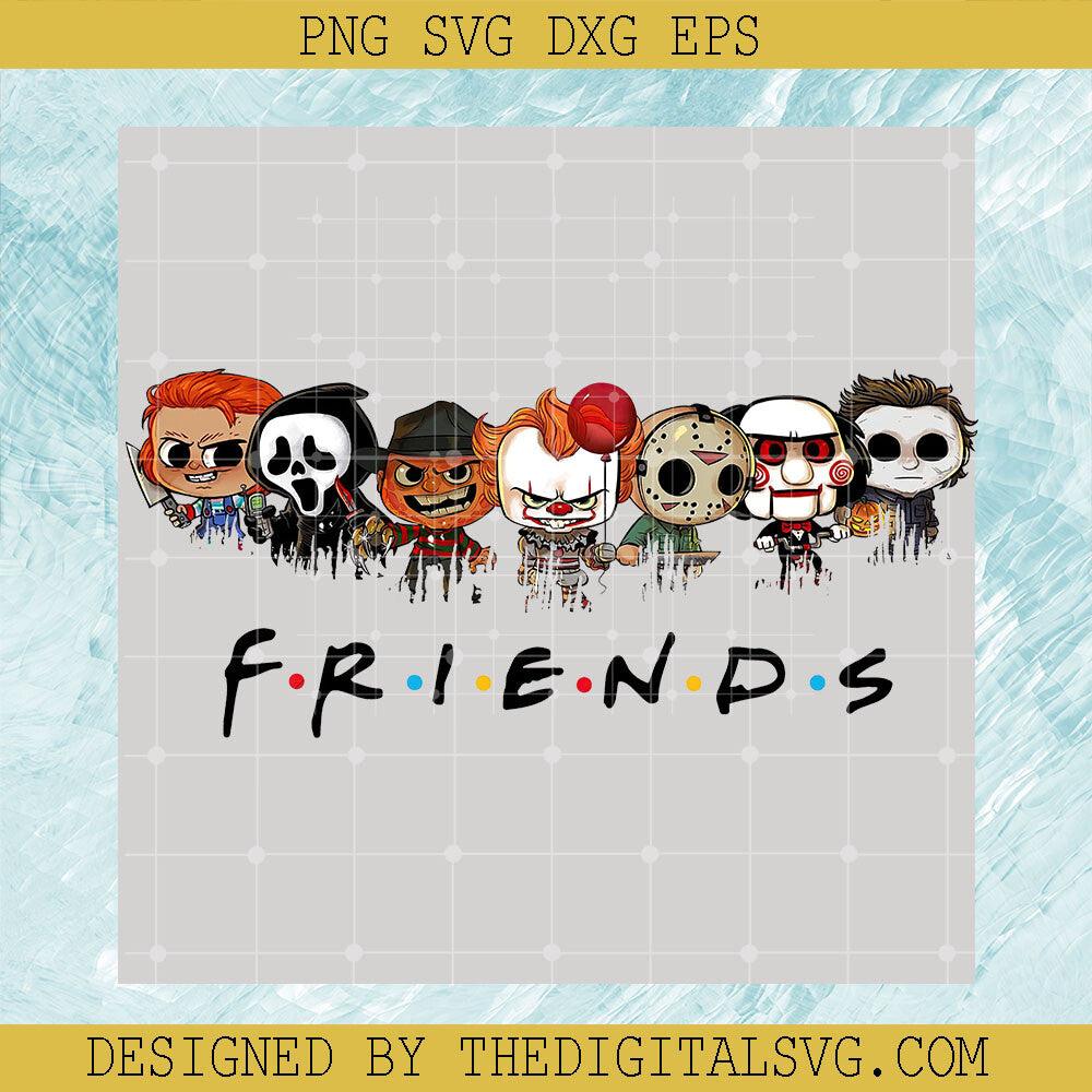 Friends Horror Baby Halloween PNG, Characters Horror Movies PNG, Halloween PNG Sublimation - TheDigitalSVG