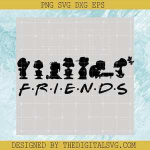Friends Snoopy Dog SVG, Cartoon SVG, Friends SVG, Snoopy SVG - TheDigitalSVG