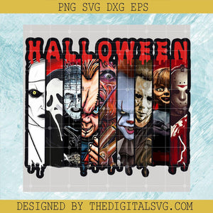 Horror Movie Characters SVG, Horror Movies SVG, Horror Halloween SVG - TheDigitalSVG