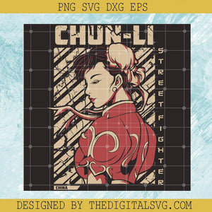 #Chun-Li SVG, Street Fighter SVG, Chun-Li China SVG - TheDigitalSVG